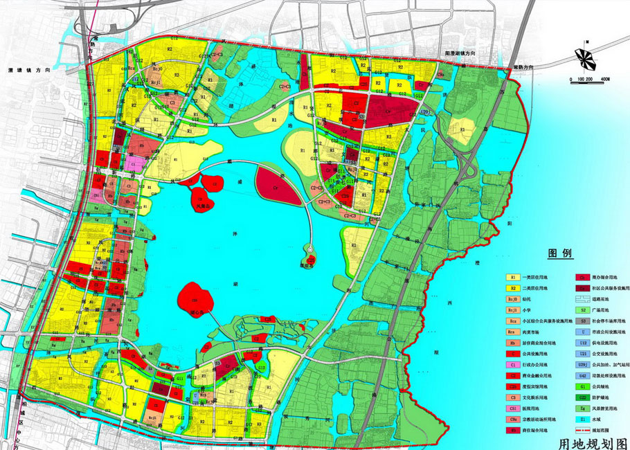 相城区盛泽湖地区控制性详细规划